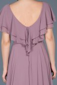 Long Lavender Engagement Dress ABU032