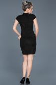 Short Black Evening Dress ABK256