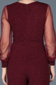 Long Burgundy Evening Dress ABT012