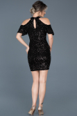 Short Black Invitation Dress ABK323
