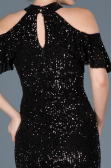 Short Black Invitation Dress ABK323