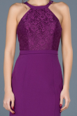 Long Purple Invitation Dress ABU600