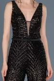 Black-Gold Invitation Dress ABT022