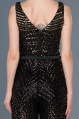 Black-Gold Invitation Dress ABT022