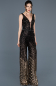 Black-Gold Invitation Dress ABT022