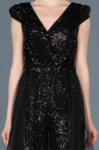 Black Evening Dress ABT024
