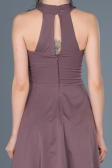 Short Lavender Invitation Dress ABK392
