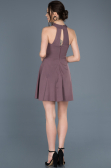 Short Lavender Invitation Dress ABK392