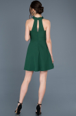 Short Emerald Green Invitation Dress ABK392