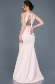 Long Powder Color Invitation Dress ABU600