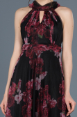 Long Plum Invitation Dress ABU674