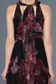 Long Plum Invitation Dress ABU674