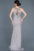 Long Grey Invitation Dress ABU600