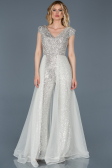 White Evening Dress ABT024