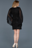 Short Black Evening Dress ABK121