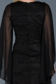 Short Black Evening Dress ABK121