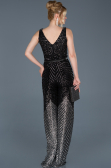 Black-Silver Invitation Dress ABT022