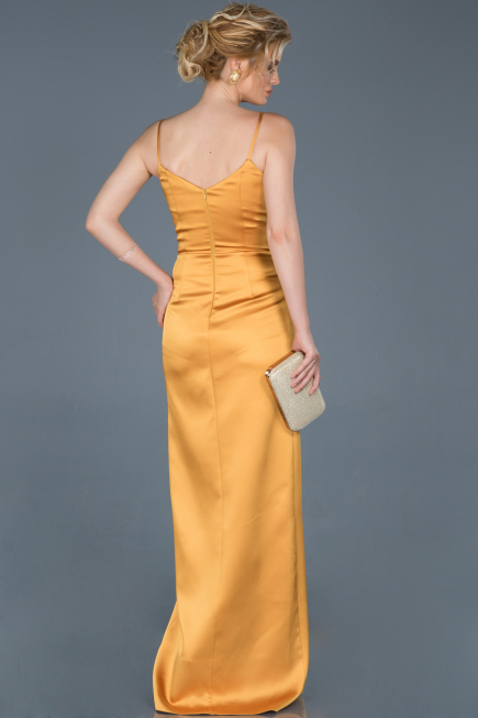 Saffron Long Engagement Dress ABU564
