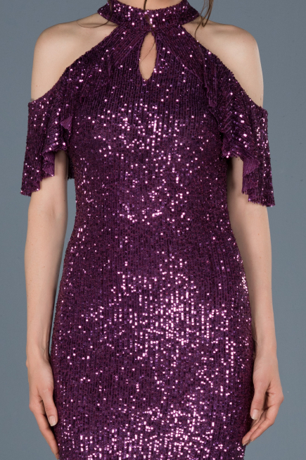 Violet Short Invitation Dress ABK323
