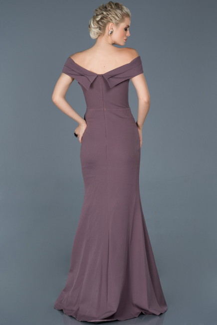 Long Lavender Evening Dress ABU870