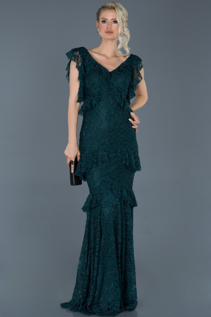Charming White Mermaid Evening Dress White Evening Gown Y6512