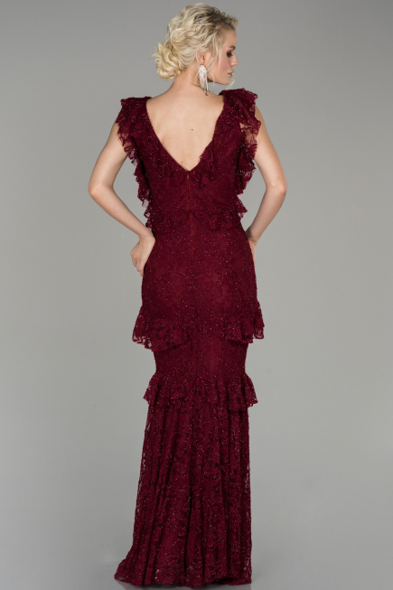 White Sequins Mermaid Backless Long Evening Dresses Y1638 main image 1