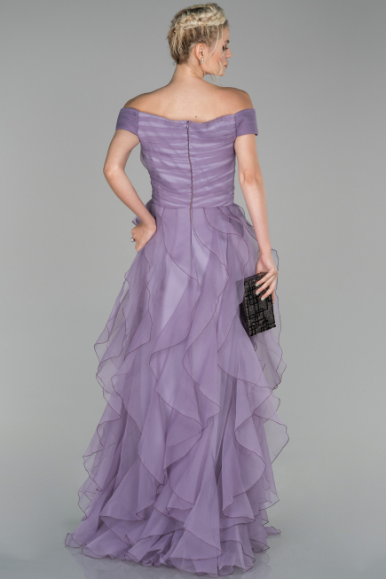 Lavender Long Engagement Dress ABU1498