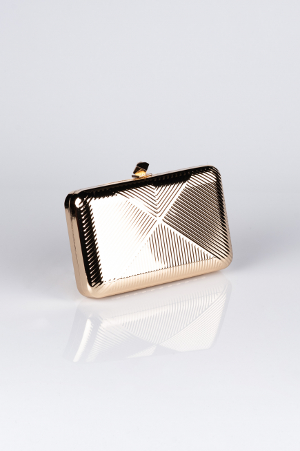Gold Metal Night Bag V674
