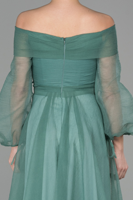 Turquoise Long Engagement Dress ABU1468