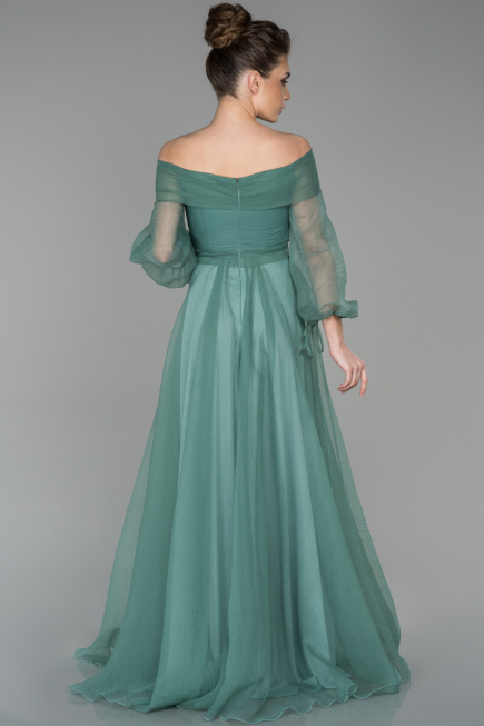 Turquoise Long Engagement Dress ABU1468