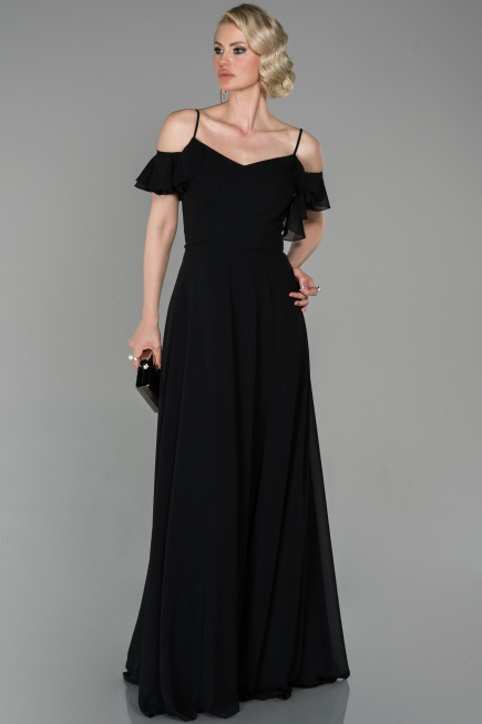 Long Black Evening Dress ABU1600
