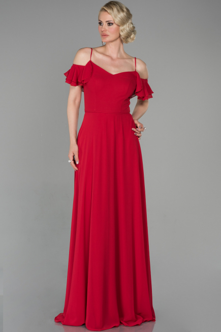 Long Red Evening Dress ABU1600