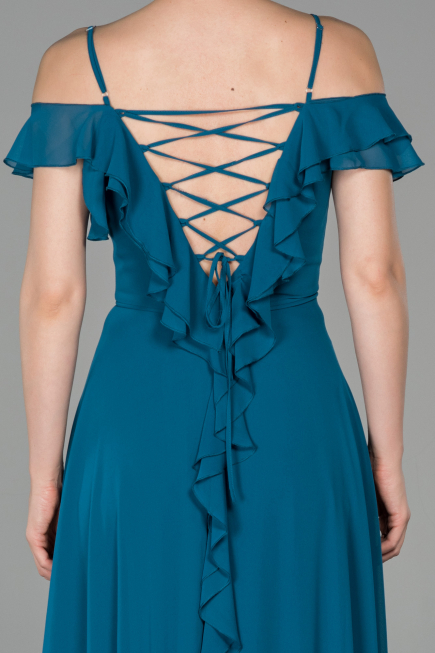 Long Oil Green Evening Dress ABU1600