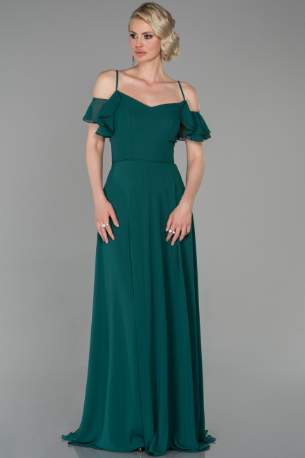 Long Emerald Green Evening Dress ABU1600