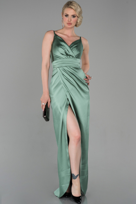 Turquoise Mermaid Evening Dress ABU564