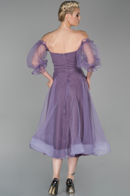 Midi Lavender Night Dress ABK971