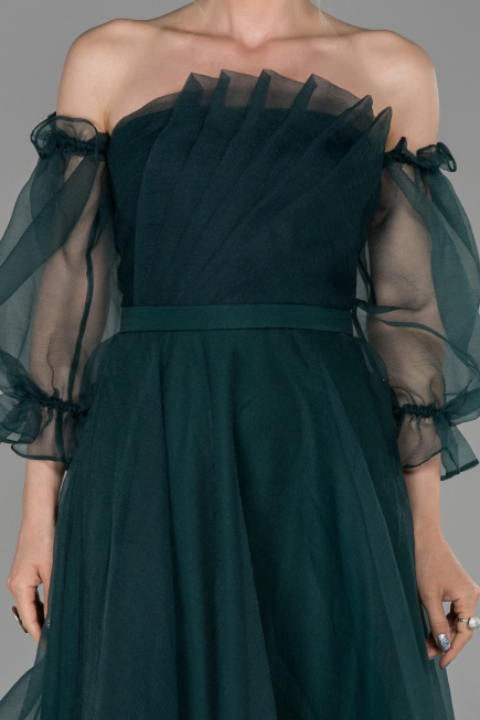 Midi Emerald Green Night Dress ABK971