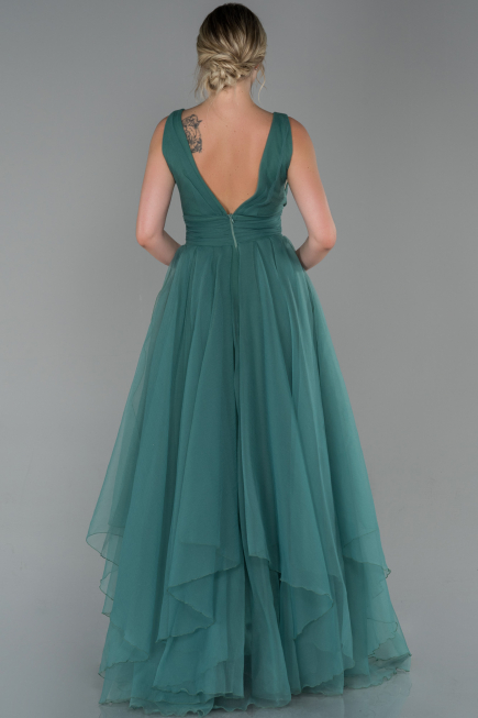 Long Turquoise Evening Dress ABU1727