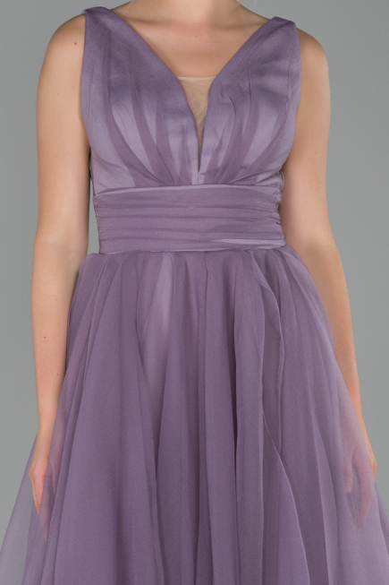 Long Lavender Evening Dress ABU1727