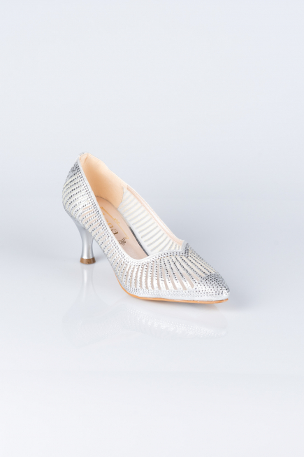 Silver Stony Stiletto MJ5151