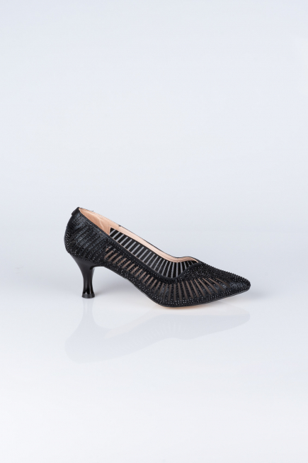 Black Stony Stiletto MJ5151