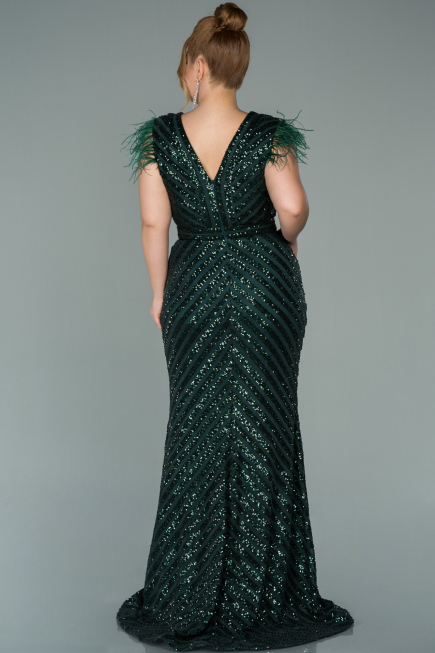 Long Emerald Green Evening Dress ABU1044