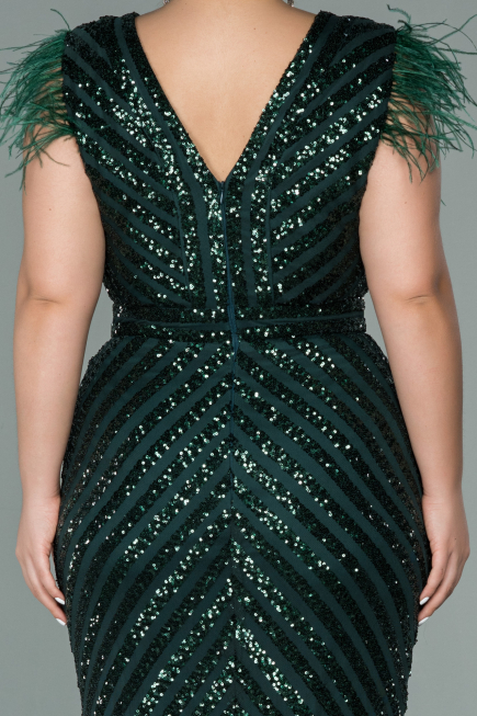 Long Emerald Green Evening Dress ABU1044