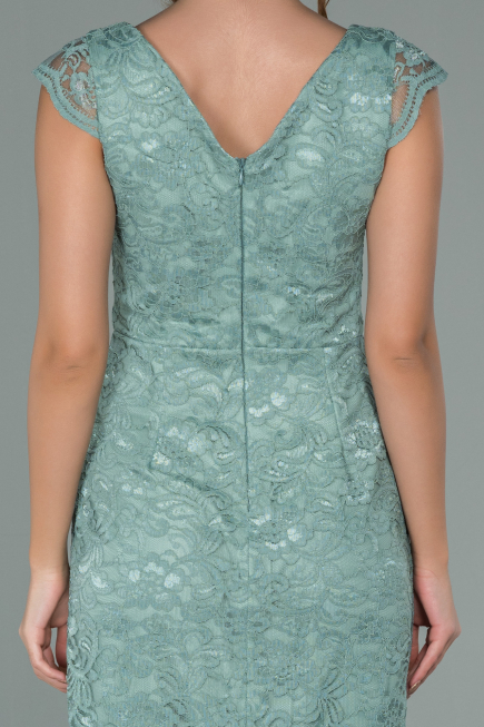 Mint Short Evening Dress ABK010