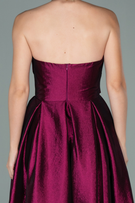 Long Plum Evening Dress ABU2007