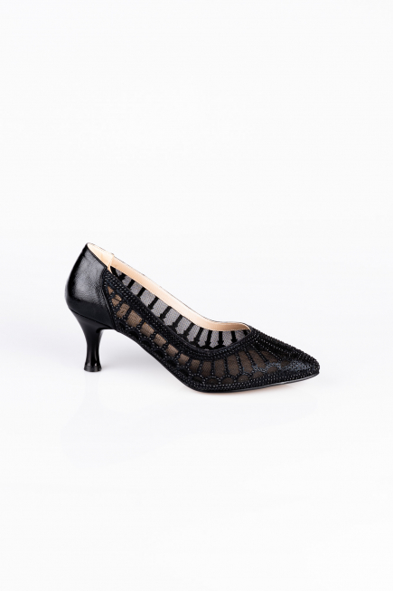 Black Stony Stiletto MJ5431