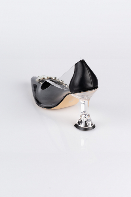 Black Stony Stiletto AB1055