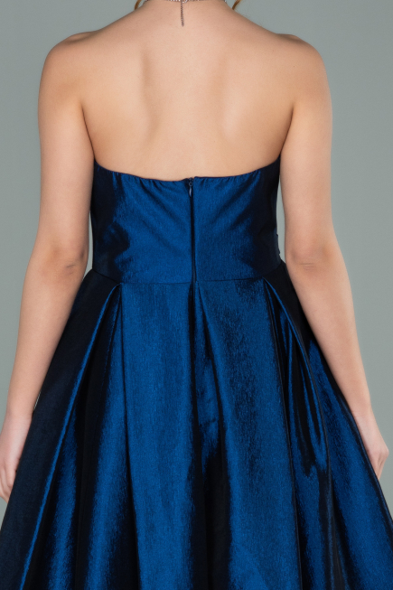 Long Navy Blue Evening Dress ABU2007