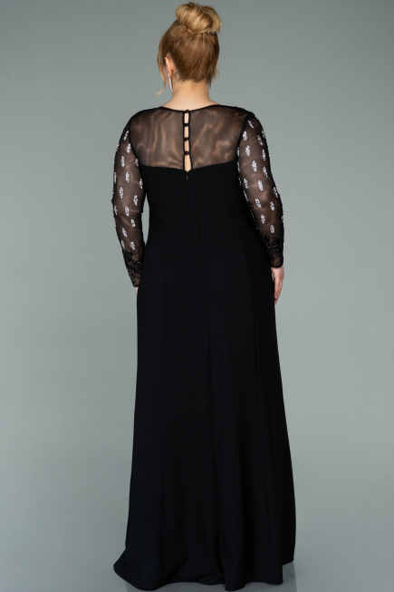 Long Black Evening Dress ABU2178