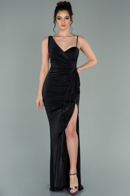 Long Black Evening Dress ABU2227